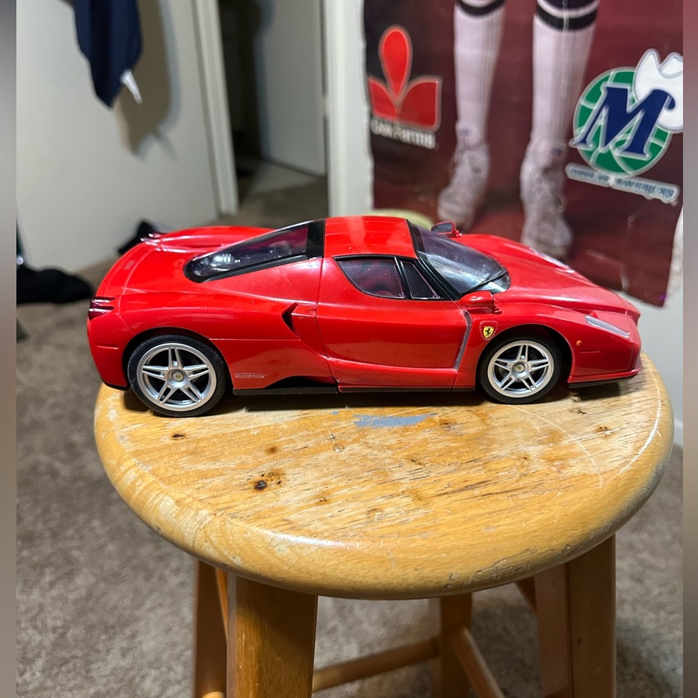 Vintage Sliverlit Ferrari Ezp “triple red” Bluetooth car  2009